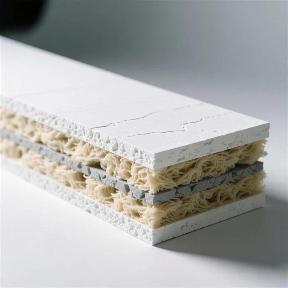 Gypsum Rock Wool Sandwich Panel factory